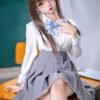 100cm E-cup Cute Big Eyes Small Full Silicone Sex Doll- EjimiD51012 05